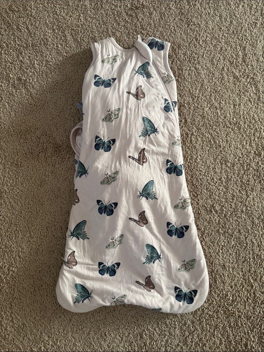 KYTE Butterfly Print Baby Sleep Sack XS